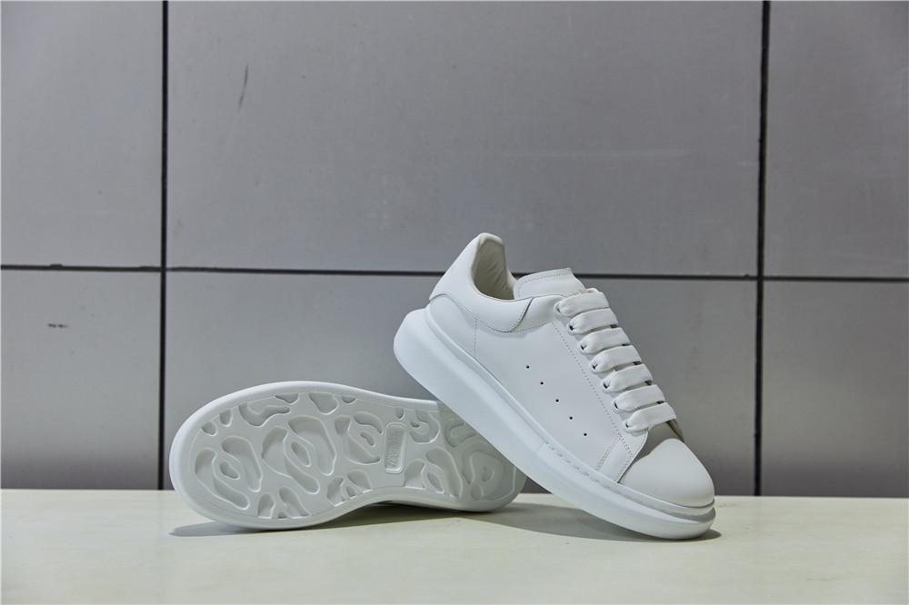 PK GOD ALXNDER MC MCQUEEN Paris white leather heel best version ready to ship